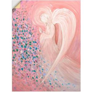 Artland Artprint Engelbeeld - pastel als artprint van aluminium, artprint op linnen, muursticker of poster in verschillende maten