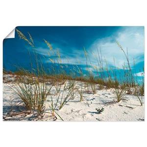 Artland Artprint Zandduinen en grassen als artprint van aluminium, artprint op linnen, muursticker of poster in verschillende maten
