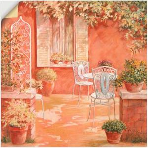 Artland Artprint Tuin als artprint van aluminium, artprint op linnen, muursticker of poster in verschillende maten