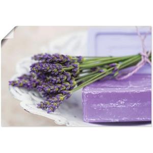 Artland Artprint Frans stilleven met lavendel als artprint van aluminium, artprint op linnen, muursticker of poster in verschillende maten