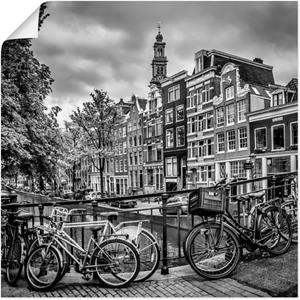 Artland Artprint Amsterdam Bloemgracht als artprint van aluminium, artprint op linnen, muursticker of poster in verschillende maten