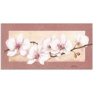Artland Artprint Orchideeëntak_in bessentinten als artprint van aluminium, artprint op linnen, muursticker of poster in verschillende maten