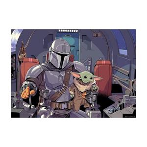 Komar Artprint Mandalorian The Child Cockpit 70 x 50 cm (breedte x hoogte) - 1 deel (1 stuk)
