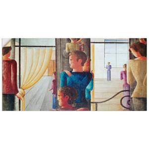 Artland Artprint Groep van twaalf met interieur. 1930 als artprint van aluminium, artprint op linnen, muursticker of poster in verschillende maten