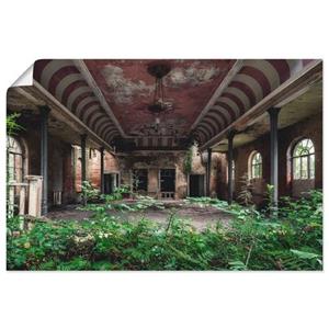 Artland Artprint Lost Places - danszaal - verlaten als artprint van aluminium, artprint op linnen, muursticker of poster in verschillende maten