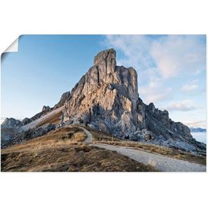Artland Artprint Passo Giau in de Dolomieten als artprint van aluminium, artprint op linnen, muursticker of poster in verschillende maten
