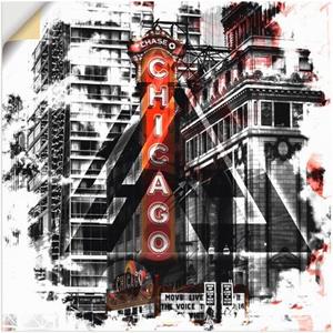 Artland Artprint Chicago II als artprint van aluminium, artprint op linnen, muursticker of poster in verschillende maten