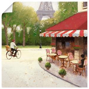 Artland Artprint Café du Martin III als artprint op linnen, muursticker of poster in verschillende maten