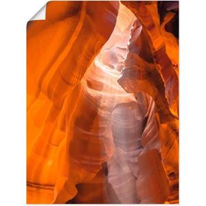 Artland Artprint Antelope Canyon als artprint op linnen, muursticker of poster in verschillende maten