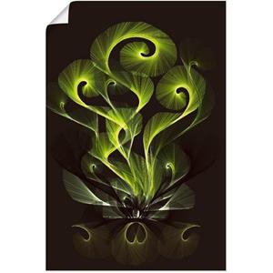 Artland Artprint Varen met lichtgloed filigraan als artprint van aluminium, artprint op linnen, muursticker of poster in verschillende maten