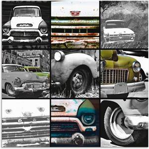Artland Artprint Auto’s I als artprint van aluminium, artprint op linnen, muursticker of poster in verschillende maten