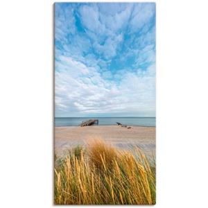 Artland Artprint Rettin strandidylle aan de Oostzee als artprint van aluminium, artprint op linnen, muursticker of poster in verschillende maten