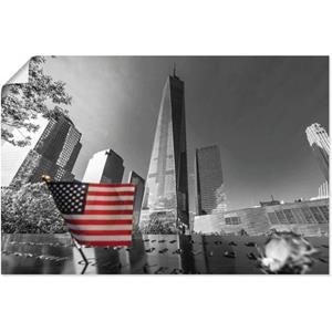 Artland Artprint New York one World Trade center I als artprint van aluminium, artprint op linnen, muursticker of poster in verschillende maten