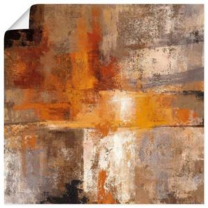 Artland Artprint Zilver en amber oogst als artprint op linnen, muursticker of poster in verschillende maten