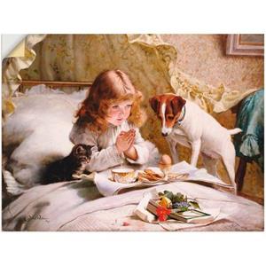 Artland Artprint Het gebed. 1894 als artprint op linnen, muursticker of poster in verschillende maten