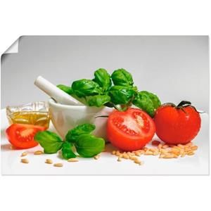 Artland Artprint Klaar voor pesto als artprint van aluminium, artprint op linnen, muursticker of poster in verschillende maten