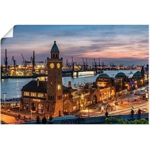 Artland Artprint Ontschepingstrappen Hamburg als artprint van aluminium, artprint op linnen, muursticker of poster in verschillende maten