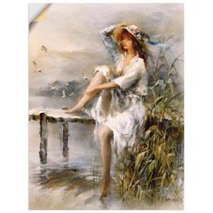 Artland Artprint Waterkant als artprint op linnen, muursticker of poster in verschillende maten