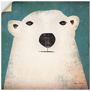 Artland Artprint IJsbeer als poster, muursticker in verschillende maten