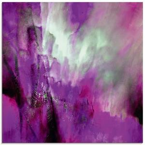 Artland Print op glas Roze licht in verschillende maten