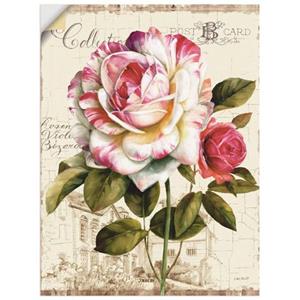 Artland Artprint Tuin blik III als artprint op linnen, muursticker of poster in verschillende maten