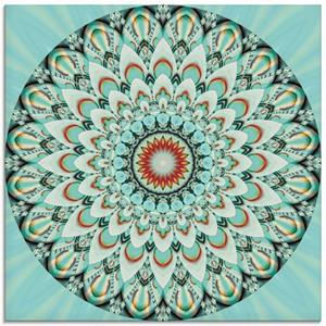 Artland Print op glas Mandala integriteit in verschillende maten