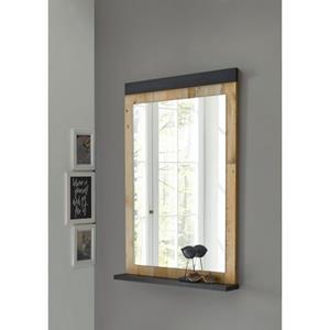 Home affaire Wandspiegel "SHERWOOD", in modernem Holz Dekor, Höhe 95 cm