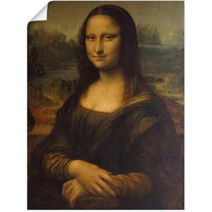 Artland Artprint Mona Lisa. Omstreeks 1503 als artprint op linnen, muursticker of poster in verschillende maten