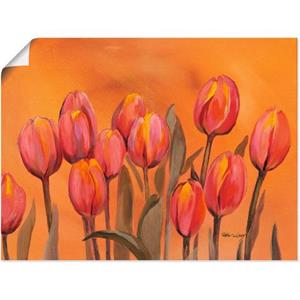 Artland Artprint Tulpen als artprint van aluminium, artprint op linnen, muursticker of poster in verschillende maten