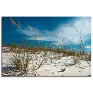 Artland Artprint Zandduinen en grassen als artprint van aluminium, artprint op linnen, muursticker of poster in verschillende maten