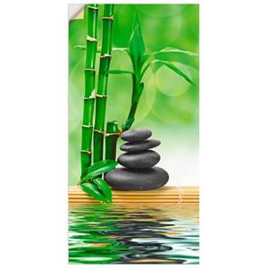 Artland Artprint Spa concept zen basaltstenen als artprint op linnen, muursticker of poster in verschillende maten