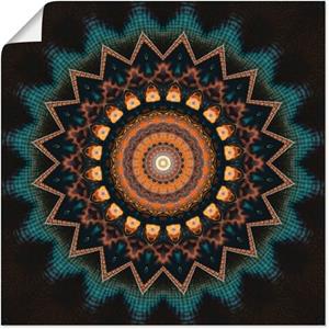Artland Artprint Mandala kosmisch bewustzijn als artprint van aluminium, artprint op linnen, muursticker of poster in verschillende maten