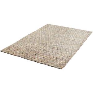 Obsession Wollen kleed My Jaipur 334 Handgeweven vloerkleed, ruitmotief, zuivere wol, met de hand geweven