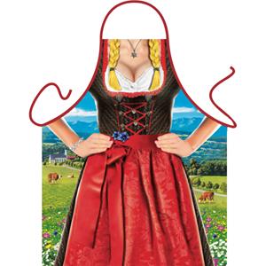 Keukenschort Tiroler vrouw dirndl -