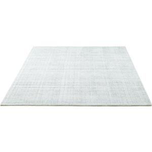 Sansibar Teppich "Tinnum Uni meliert", rechteckig, meliert, 60% Wolle, handgearbeitet in aufwendiger Handloom-Technik