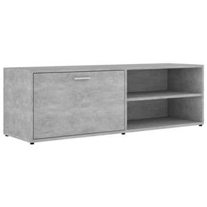 vidaXL TV-Schrank TV-Schrank Betongrau 120x34x37 cm Holzwerkstoff (1-St)