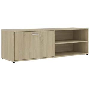 VidaXL Tv-meubel 120x34x37 cm bewerkt hout sonoma eikenkleurig