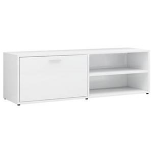 vidaXL TV-Schrank TV-Schrank Hochglanz-Weiß 120x34x37 cm Holzwerkstoff (1-St)