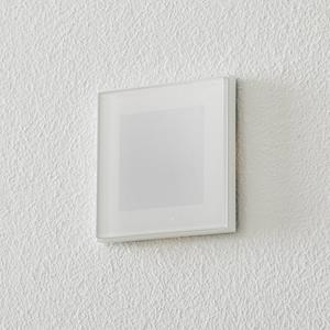 BEGA Accenta wandinbouw hoekig ring wit 160lm