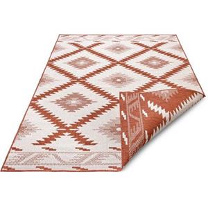 NORTHRUGS Teppich "Malibu", rechteckig, In-und Outdoor geeignet, Robust, Pflegeleicht, Flachgewebe, Wendbar