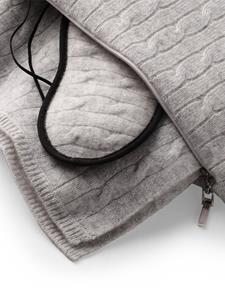 Ralph Lauren Home cable-knit travel set - Grijs