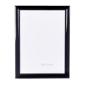 Xenos Fotolijst kunststof - 9x13 cm - zwart