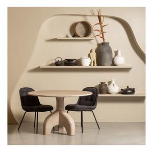 BePureHome Eettafel Smooth Mangohout, 120cm - Naturel