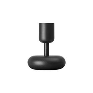 Iittala Nappula candle holder 107mm donkergrijs