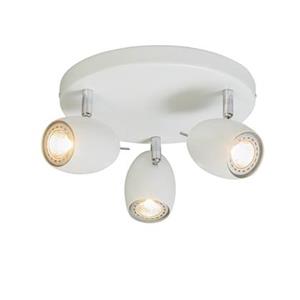 qazqa Designspot weiß rund - Egg 3 - Weiß