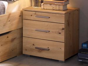 Mobistoxx Nachtkastje SCARLETT 3 lades artisan eik