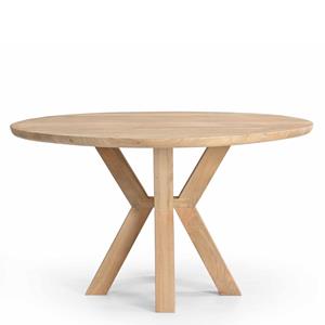 Giga Meubel Eettafel Heleen Naturel 130cm - 