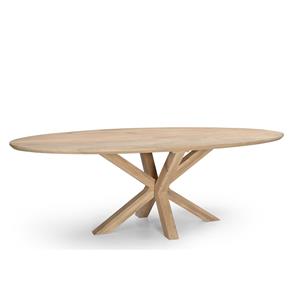 Giga Meubel Eettafel Onno Naturel Ovaal 240cm - 