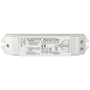 Sygonix SY-5469506 Halogeen transformator 12 V 50 - 150 W Dimbaar met faseafsnijdingsdimmer