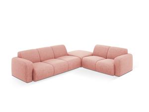 Windsor & Co Hoekbank Lola rechts chenille met hocker | 